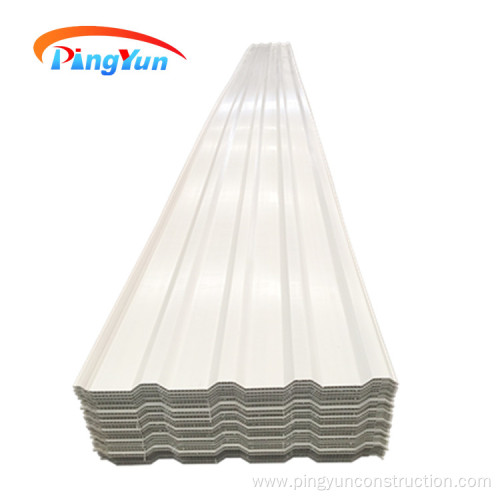 colorful plastic wall PVC corrugated hollow sheet